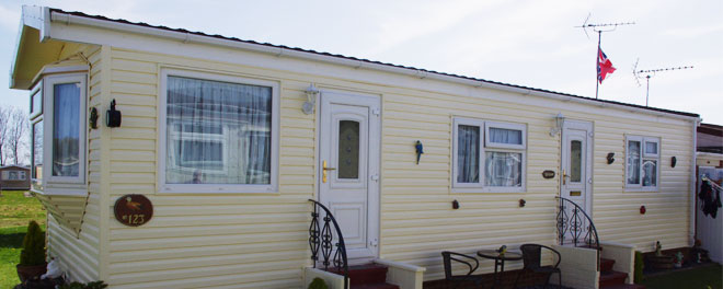 Reinforced Vinyl Cladding from SH Caravans